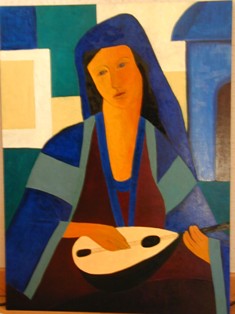 peinture de Josette Bude Laurent